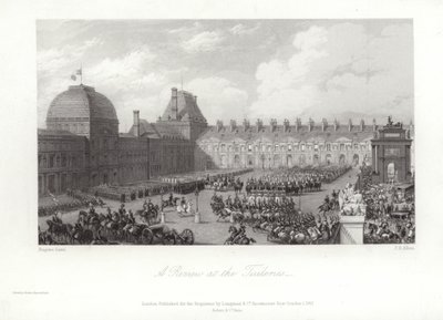 チュイルリーでのレビュー 作： ユージン・ルイ・ラミ